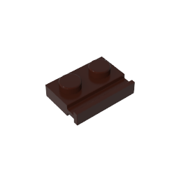 GDS-806 - Plate Special 1 x 2 with Door Rail