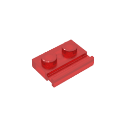 GDS-806 - Plate Special 1 x 2 with Door Rail