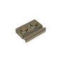 GDS-806 - Plate Special 1 x 2 with Door Rail