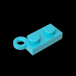 GDS-807 - Hinge Plate 1 x 4 Swivel Base