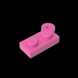 GDS-808 - Hinge Plate 1 x 4 Swivel Top