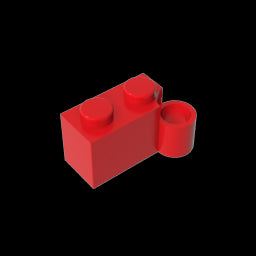 GDS-809 - Hinge Brick 1 x 4 [Lower]