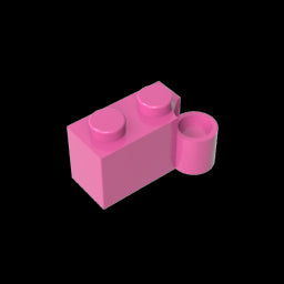 GDS-809 - Hinge Brick 1 x 4 [Lower]