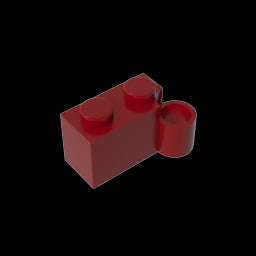 GDS-809 - Hinge Brick 1 x 4 [Lower]