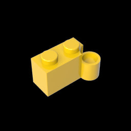 GDS-809 - Hinge Brick 1 x 4 [Lower]