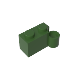 GDS-809 - Hinge Brick 1 x 4 [Lower]