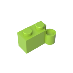 GDS-809 - Hinge Brick 1 x 4 [Lower]