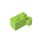 GDS-809 - Hinge Brick 1 x 4 [Lower]