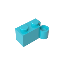 GDS-809 - Hinge Brick 1 x 4 [Lower]