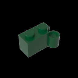 GDS-809 - Hinge Brick 1 x 4 [Lower]