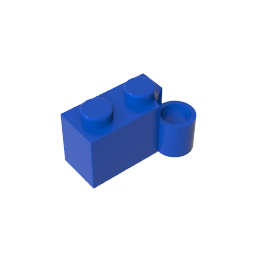 GDS-809 - Hinge Brick 1 x 4 [Lower]