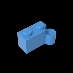 GDS-809 - Hinge Brick 1 x 4 [Lower]