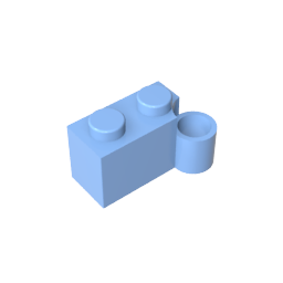 GDS-809 - Hinge Brick 1 x 4 [Lower]