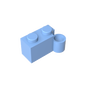 GDS-809 - Hinge Brick 1 x 4 [Lower]