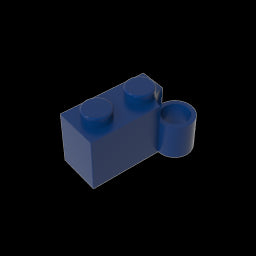 GDS-809 - Hinge Brick 1 x 4 [Lower]