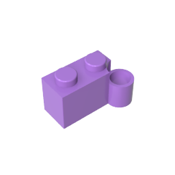 GDS-809 - Hinge Brick 1 x 4 [Lower]