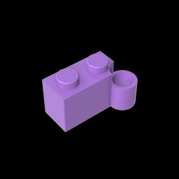 GDS-809 - Hinge Brick 1 x 4 [Lower]