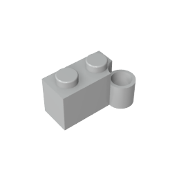 GDS-809 - Hinge Brick 1 x 4 [Lower]