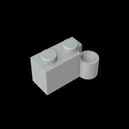 GDS-809 - Hinge Brick 1 x 4 [Lower]