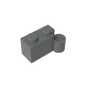 GDS-809 - Hinge Brick 1 x 4 [Lower]