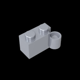 GDS-809 - Hinge Brick 1 x 4 [Lower]