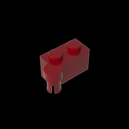 GDS-810 - Hinge Brick 1 x 4 [Upper]