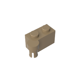 GDS-810 - Hinge Brick 1 x 4 [Upper]