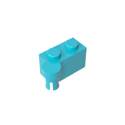 GDS-810 - Hinge Brick 1 x 4 [Upper]