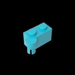 GDS-810 - Hinge Brick 1 x 4 [Upper]