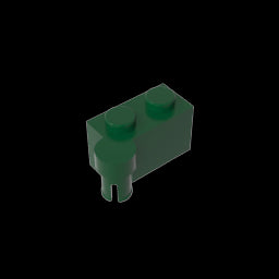 GDS-810 - Hinge Brick 1 x 4 [Upper]