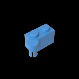 GDS-810 - Hinge Brick 1 x 4 [Upper]