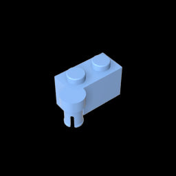 GDS-810 - Hinge Brick 1 x 4 [Upper]