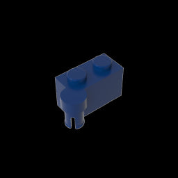 GDS-810 - Hinge Brick 1 x 4 [Upper]