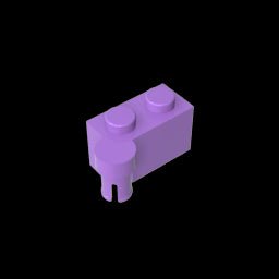GDS-810 - Hinge Brick 1 x 4 [Upper]