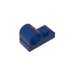 GDS-811 - Plate Special 1 x 2 with Pin Hole on Top