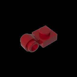 GDS-812 - Plate Special 1 x 1 with Clip Light [Thick Ring]