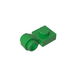GDS-812 - Plate Special 1 x 1 with Clip Light [Thick Ring]