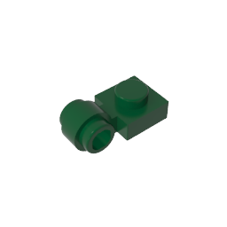 GDS-812 - Plate Special 1 x 1 with Clip Light [Thick Ring]