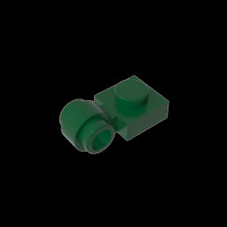 GDS-812 - Plate Special 1 x 1 with Clip Light [Thick Ring]