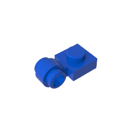 GDS-812 - Plate Special 1 x 1 with Clip Light [Thick Ring]