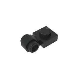 GDS-812 - Plate Special 1 x 1 with Clip Light [Thick Ring]