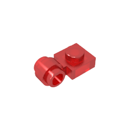 GDS-812 - Plate Special 1 x 1 with Clip Light [Thick Ring]