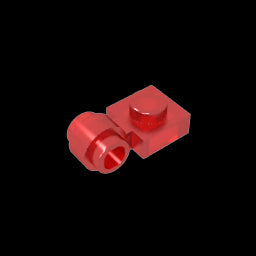 GDS-812 - Plate Special 1 x 1 with Clip Light [Thick Ring]