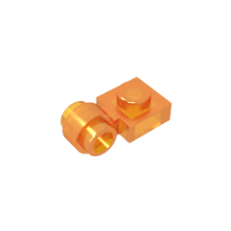 GDS-812 - Plate Special 1 x 1 with Clip Light [Thick Ring]