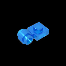 GDS-812 - Plate Special 1 x 1 with Clip Light [Thick Ring]