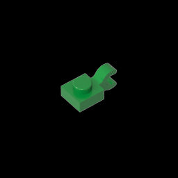 GDS-813 - Plate Special 1 x 1 with Clip Horizontal [Thick U Clip]