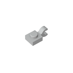 GDS-813 - Plate Special 1 x 1 with Clip Horizontal [Thick U Clip]