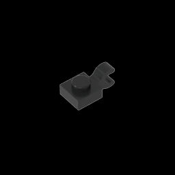 GDS-813 - Plate Special 1 x 1 with Clip Horizontal [Thick U Clip]
