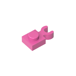 GDS-814 - Plate Special 1 x 1 with Clip Vertical [Thick U Clip]
