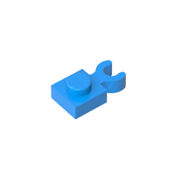 GDS-814 - Plate Special 1 x 1 with Clip Vertical [Thick U Clip]